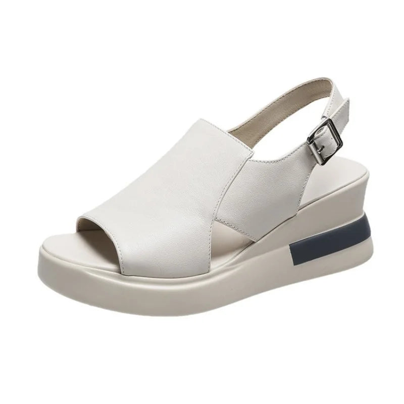 Ladies Walking Sneakers – Breathable Lightweight Platform Shoes