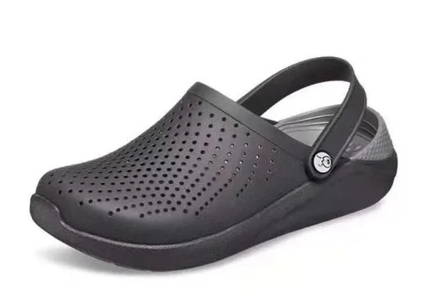 Unisex Hollow Out Beach Sandals – Non-Slip Casual Summer Slippers 🏖️👣