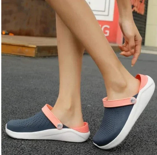 Unisex Hollow Out Beach Sandals – Non-Slip Casual Summer Slippers 🏖️👣